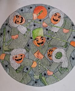 Tahtib Materials used: Special Colors Size: 70×70