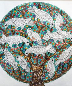 The Pigeon Materials used: Special Colors Size: 75×80