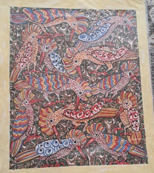 The Hoopoe used: Special Colors Size: 60×70