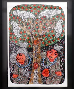 Love - The Apple Tree - Materials Used: Special Paints Dimensions: 78×68