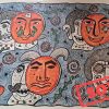 Sold - Artwork Name: Masks Materials Used: Special Colors Dimensions: 60×75
